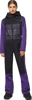 Zimní kombinéza Oakley Ollie Full Suit černá/fialová S