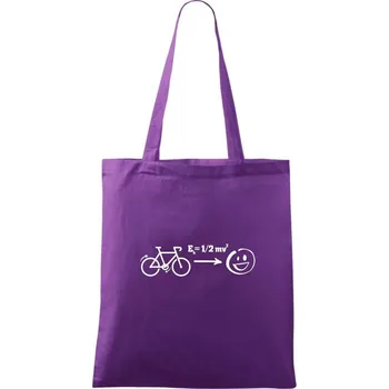 Kinetická energie kolo - Taška bavlněná - 42 x 38 cm ( Fialová )