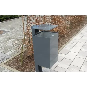 Venkovní odpadkový koš HTI Venkovní odpadkový koš Railo Typ ukotvení: dlouhé (k zabetonování), Barva konstrukce: modrá