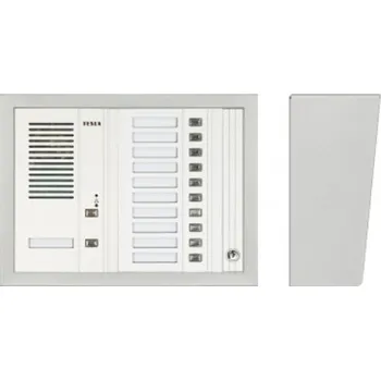 Poštovní schránka Zvonkové tablo TESLA GUARD na povrch - 11 účastníků