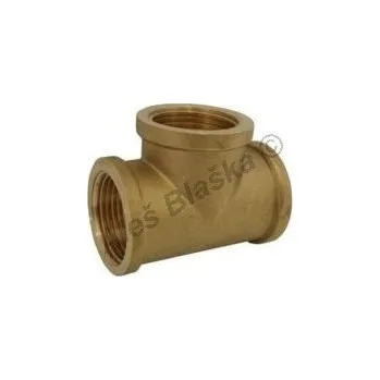 Fitinka T-kus mosazný (vnitřní závity) - MOSAZ - 1/4" 1570 AKCE