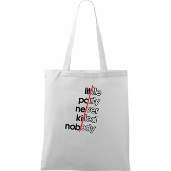 Little party - Taška bavlněná - 42 x 38 cm ( Bílá )