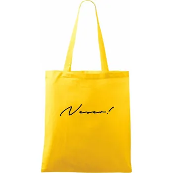Řekni to - Neser - Taška bavlněná - 42 x 38 cm ( Žlutá )