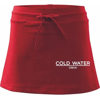 Dámská sukně Cold water crew - Sportovní sukně - two in one - S ( Červená )