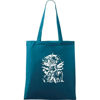 Viking MMA Fighter - Taška bavlněná - 42 x 38 cm ( Petrolejová )