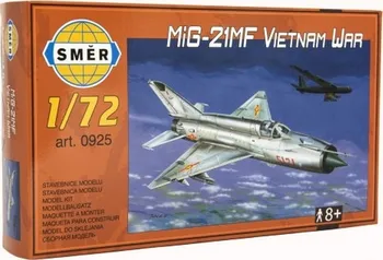 Plastikový model Směr MiG-21MF Vietnam WAR 1:72