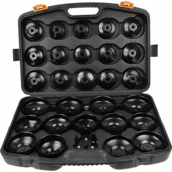 Olejový filtr Geko KLÍČE NA OLEJOVÝ FILTR SADA VÍČEK 30el