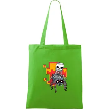 Nákupní taška Minemania (Pecka design) - Taška bavlněná - 42 x 38 cm ( Apple Green )