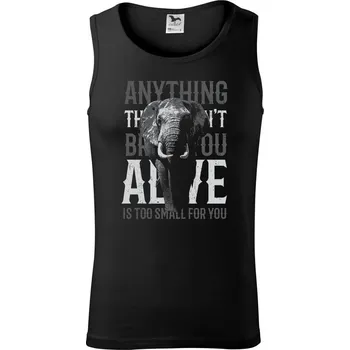 Pánské termoprádlo Elephant toosmall - Tílko pánské Core - S ( Černá )