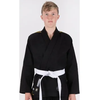 Kimono Tatami fightwear Dětské BJJ kimono Tatami Nova Absolute gi Kids ČERNÉ + bílý pásek zdarma Velikost: M3