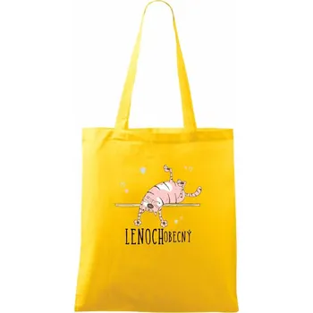 Nákupní taška Lenoch obecný - Taška bavlněná - 42 x 38 cm ( Žlutá )
