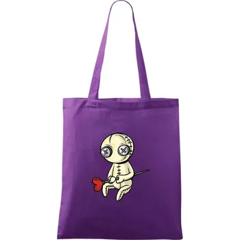 Voodoo láska - Taška bavlněná - 42 x 38 cm ( Fialová )