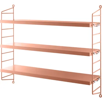 Obývací pokoj String Pocket, Provedení ruměněc