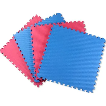 Žíněnka Stronggear Tatami Puzzle P00210-3 100 x 100 cm 3 cm červená/modrá