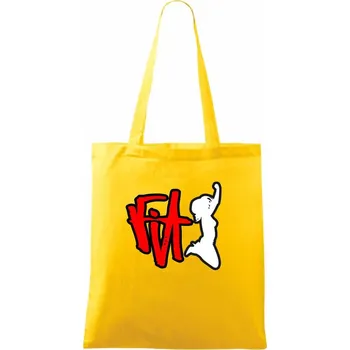 Fit jump - Taška bavlněná - 42 x 38 cm ( Žlutá )