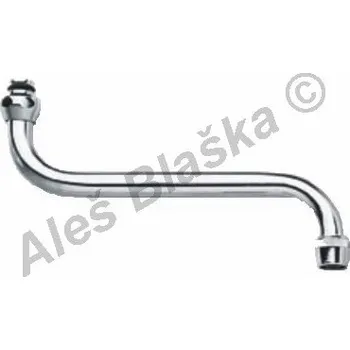 Vodovodní baterie Ramínko k vodovodní baterii kulaté "S" 3/4" výtokové - 15cm 212S
