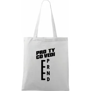 Automat pro ty co vědí - Taška bavlněná - 42 x 38 cm ( Bílá )