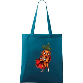 Superkaroťák - Taška bavlněná - 42 x 38 cm ( Petrolejová )