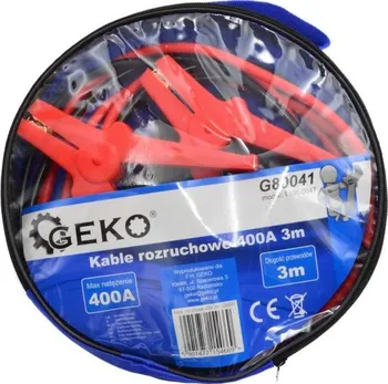 Startovací kabel Geko startovací kabely 400A 3 m