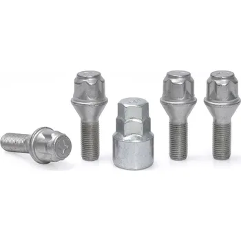 Šroubek na kolo Pojistné bezpečnostní šrouby M14x1,25x28 kužel, klíč 17/19, Z-BLOCKY ZB728