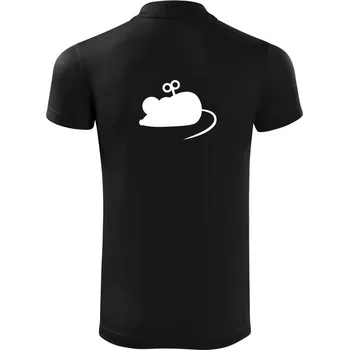 Pánská košile Myš na klíček - Polokošile Victory sportovní (dresovina) - 3XL ( Černá )