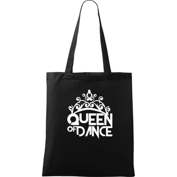 Nákupní taška Queen of Dance - Taška bavlněná - 42 x 38 cm ( Černá )