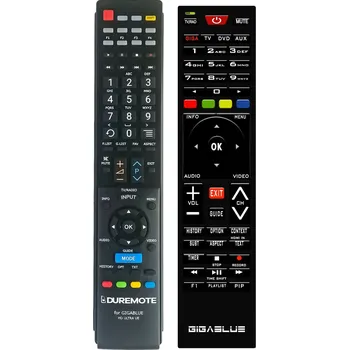 Dálkový ovladač GIGABLUE HD Ultra UE, UHD IP 4K - dálkový ovladač duplikát