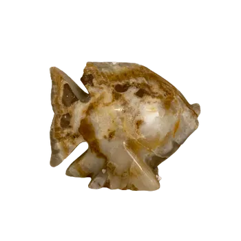 Drahý kámen Top textil Onyx Ryba