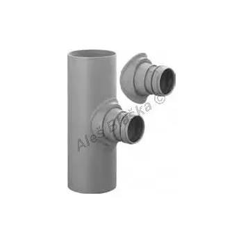 Kanalizační potrubí HAAS (Otto Haas KG) - Nurnberg - Německo | navrtávací HT odbočka (HT kanalizační odpadní systém) - DN110/50 OHA.500x