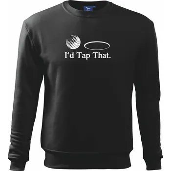 Golf - I'd tap that - Mikina Essential dětská - 146 cm/10 let ( Černá )