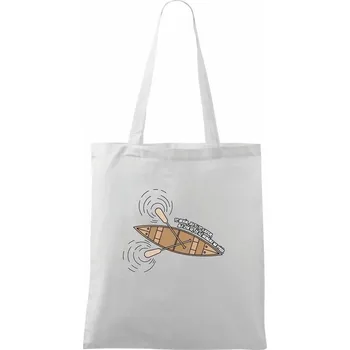 To nevim jestli to sjedem - Taška bavlněná - 42 x 38 cm ( Bílá )