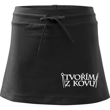 Dámské oblečení Tvořím z kovu - Sportovní sukně - two in one - XS ( Černá )