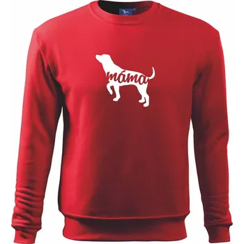 Labradorský retrívr máma obrys - Mikina Essential dětská - 146 cm/10 let ( Červená )