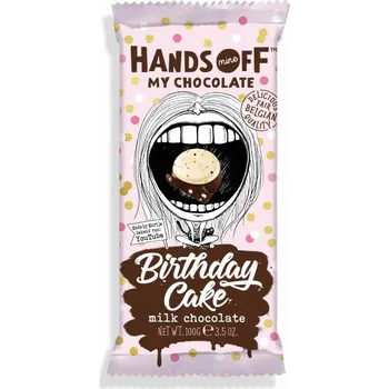 Čokoláda Recenze Hands Off My Chocolate Birthday Cake 100 g
