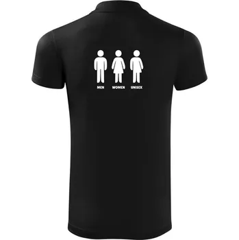 Pánská košile Man Woman Unisex - Polokošile Victory sportovní (dresovina) - 2XL ( Černá )