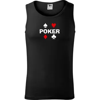 Pánské termoprádlo Poker znaky - Tílko pánské Core - 2XL ( Černá )
