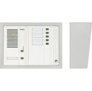 Poštovní schránka Zvonkové tablo TESLA GUARD na povrch - 6 účastníků