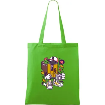 Nákupní taška Filmátor - Taška bavlněná - 42 x 38 cm ( Apple Green )