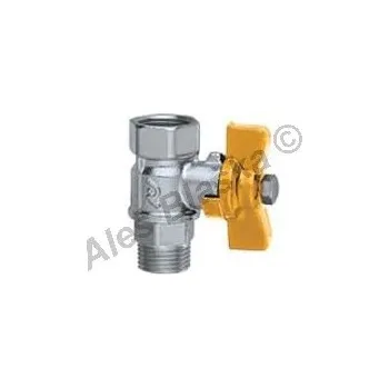 Ventil CALEFFI - Itálie | Kulový kohout k odvzdušňovacímu ventilu SOLAR - 3/8" 2501SOLAR 3/8"