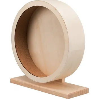 hračka pro malé zvíře Trixie Dřevěné kolo pro křečky, degu a potkany 33 cm