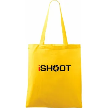 Nákupní taška iShoot - Taška bavlněná - 42 x 38 cm ( Žlutá )
