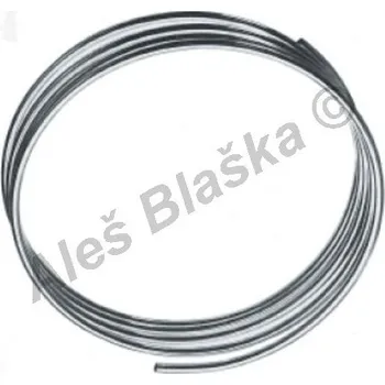 Měděná trubička chromovaná průměr 10mm (měď trubka) - 5m R280/1