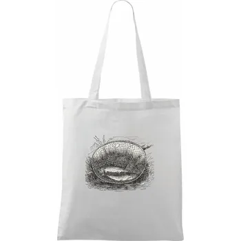 Parádní úlovek - Taška bavlněná - 42 x 38 cm ( Bílá )