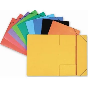 Mapa 253 prešpán s gumičkou 350g černá 1ks