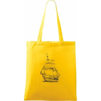 Galeona - Taška bavlněná - 42 x 38 cm ( Žlutá )