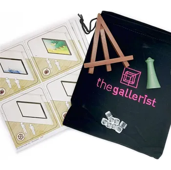 Desková hra Eagle-Gryphon Games The Gallerist: Kickstarter pack 1 a 2