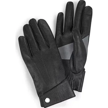 Šála Porsche Design 50Y Targa Gloves Kožené rukavice uhlově černé