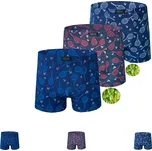 PeSaiL Boxerky bambusové Acadermy - Top Badminton ( 3 ks v balení ) Barva: Mix barva, Velikost: L