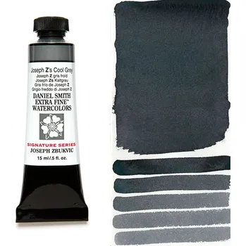 Vodová barva Akvarelová barva Daniel Smith Extra Fine, 15ml - šedá Barva: 245 - Joseph Z's Cool Grey