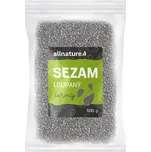 Allnature Sezam černý loupaný 500 g